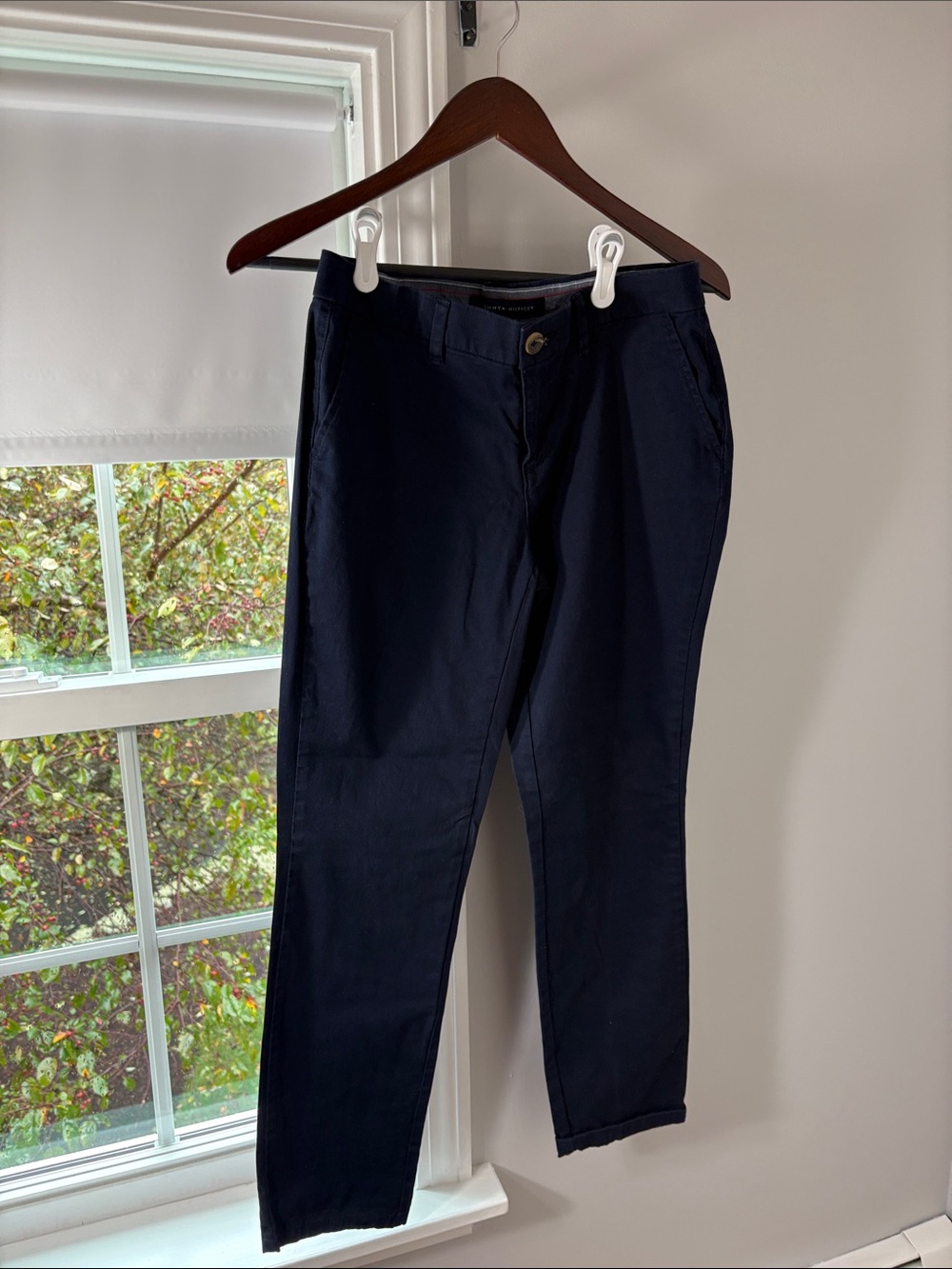 Tommy Hilfiger Dark Navy Slim Chinos